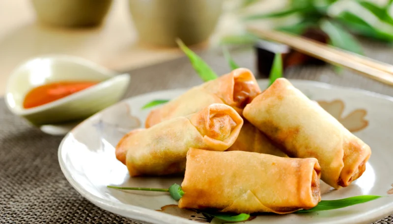 Involtini ai vermicelli di soia