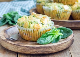 Muffin di patate e spinaci