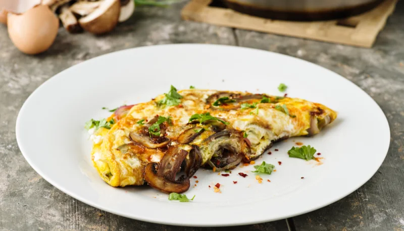 Omelette agli champignon