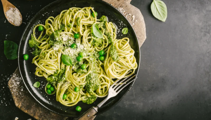 Pasta mascarpone e piselli