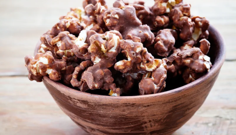 Pop corn al cioccolato