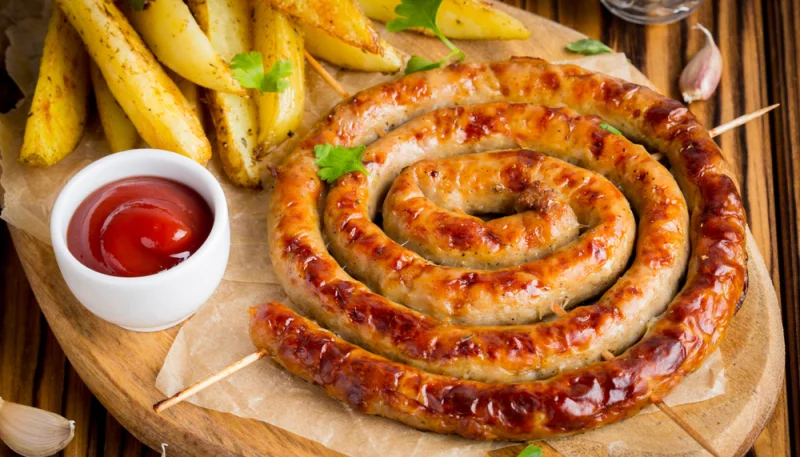 Salsiccia luganega alle patate