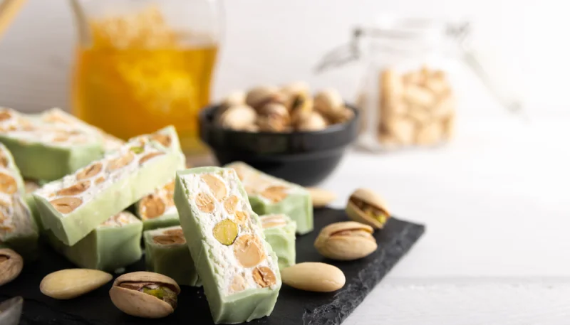 Torrone al pistacchio