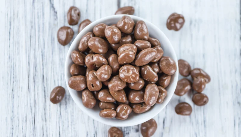 Uvetta al cioccolato