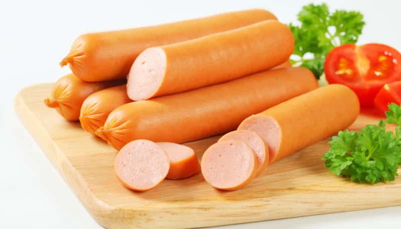 Würstel in salsa rosa