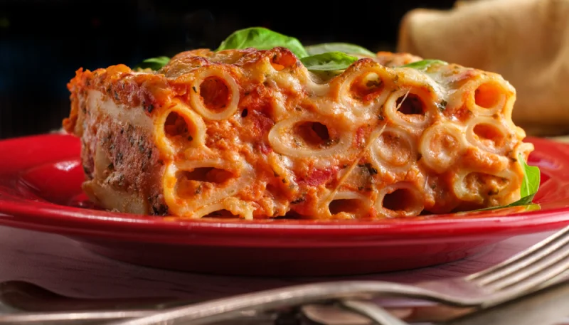 Ziti in forno alla diavola