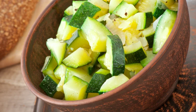 Zucchine al microonde