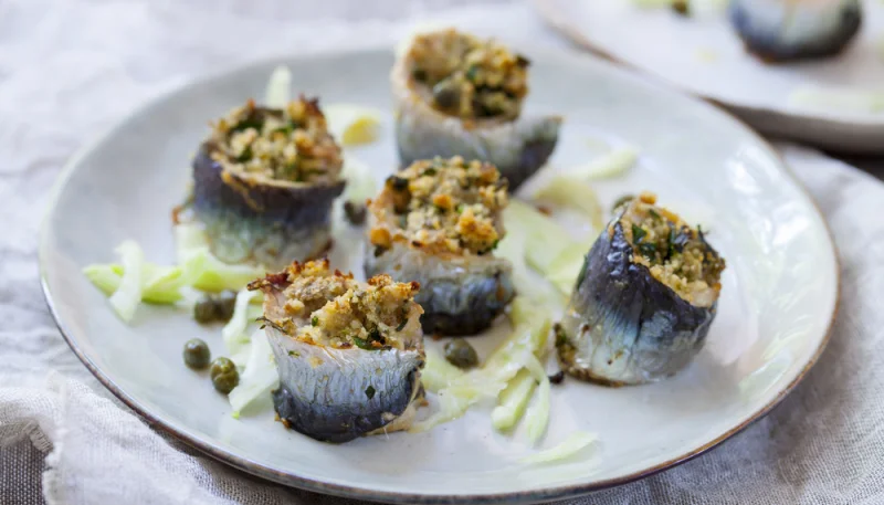 Alici in pangrattato