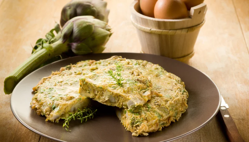 Frittata di carciofi