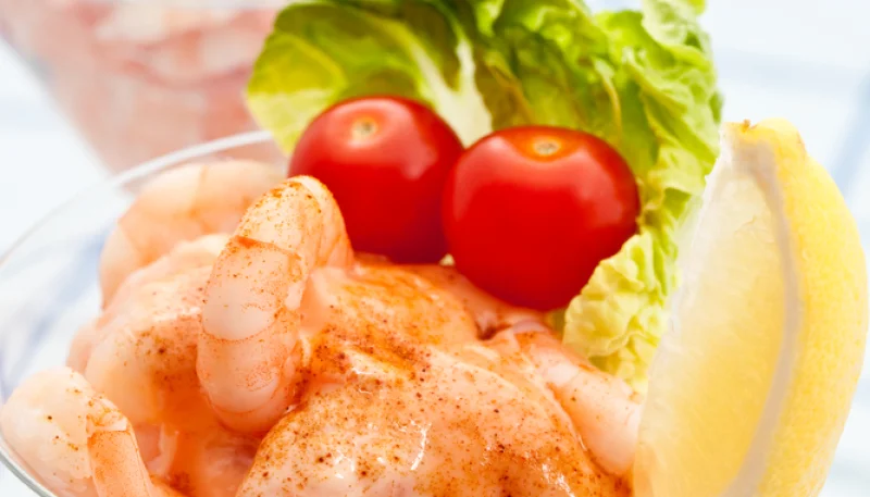 Gamberetti in salsa rosa