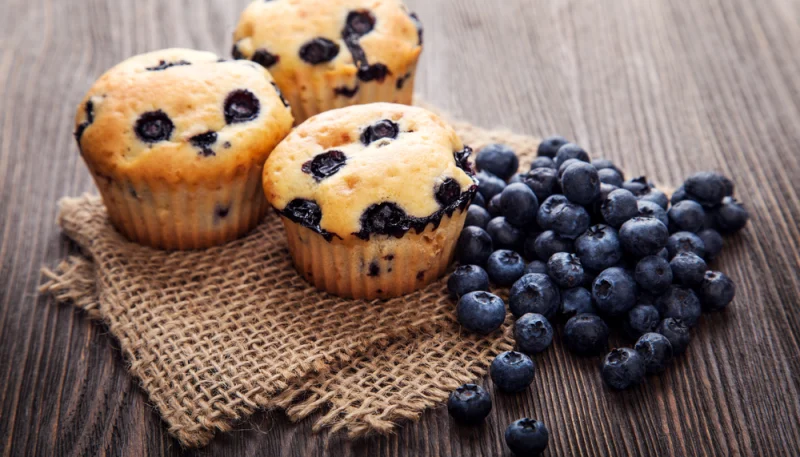 Muffin ai mirtilli