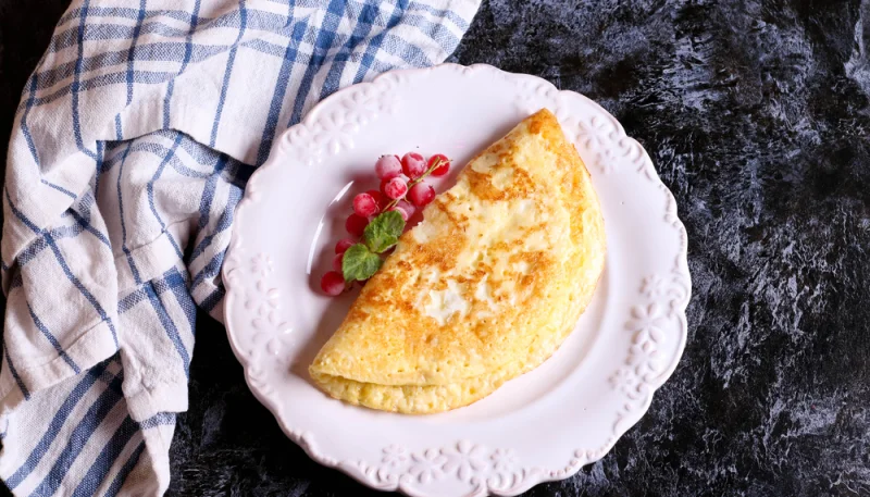 Omelette alla marmellata