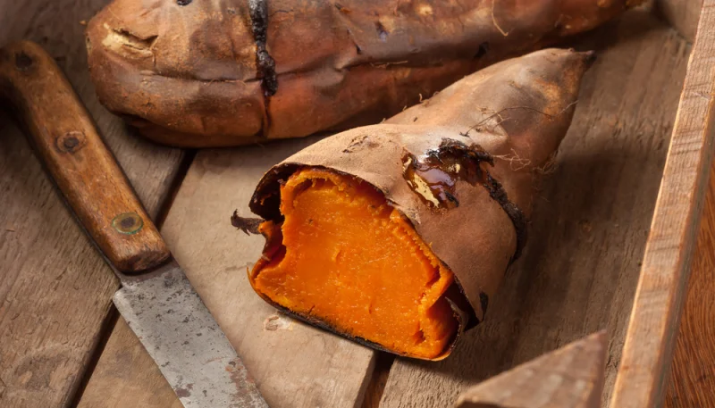 Patate dolci al microonde