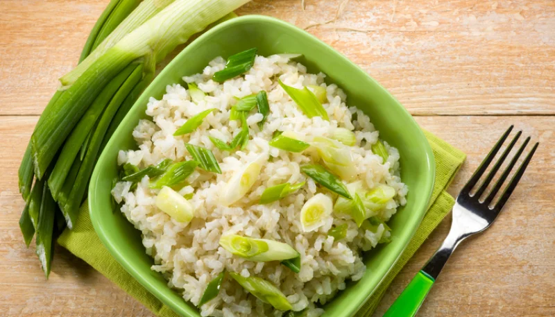 Risotto porri e bieta