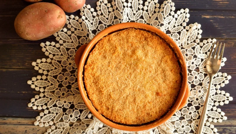 Sformato di porri e patate