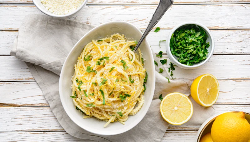 Spaghetti al limone