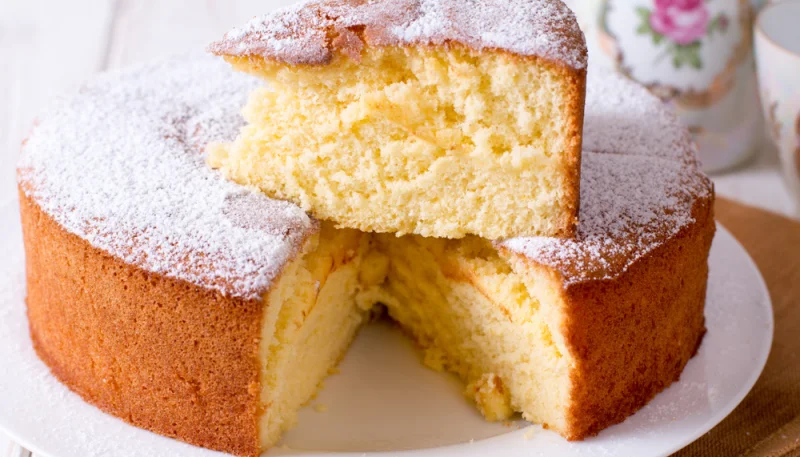 Torta con farina di riso