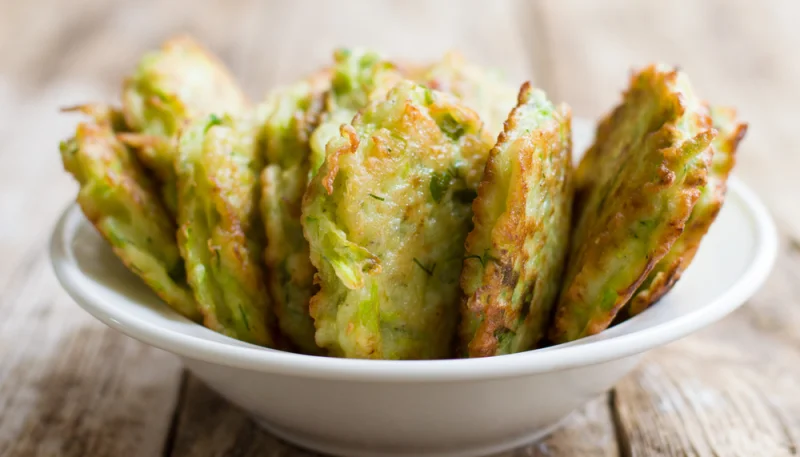 Cotolette di zucchine e scamorza