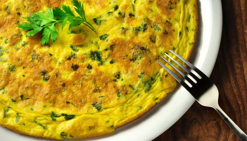 Frittata al prezzemolo