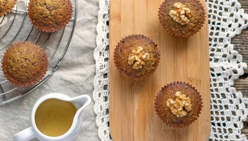 Muffin pere e gorgonzola