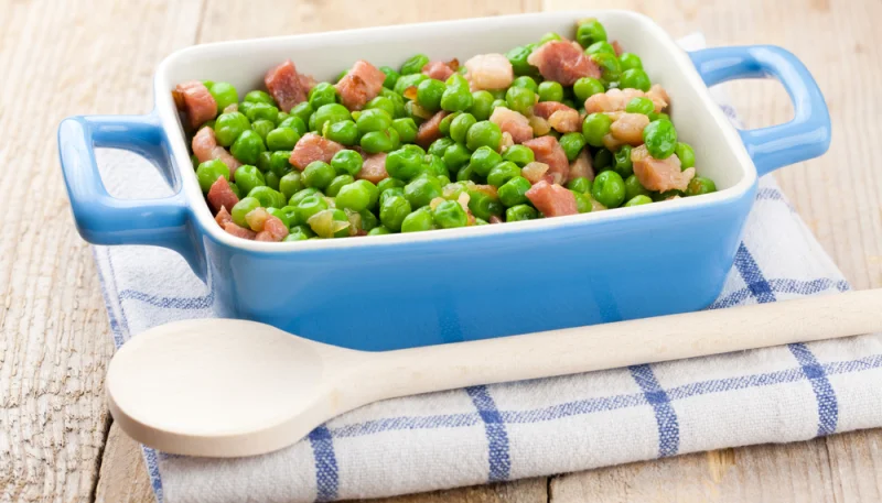 Prosciutto e Piselli