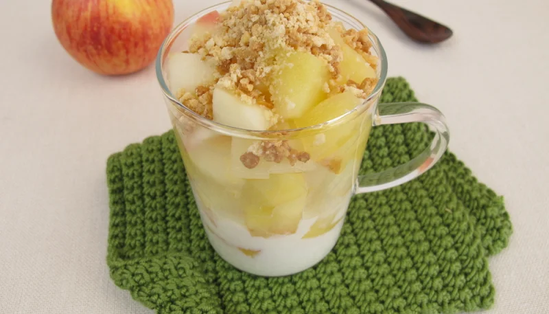 Mele allo yogurt