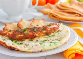 Omelette al granchio