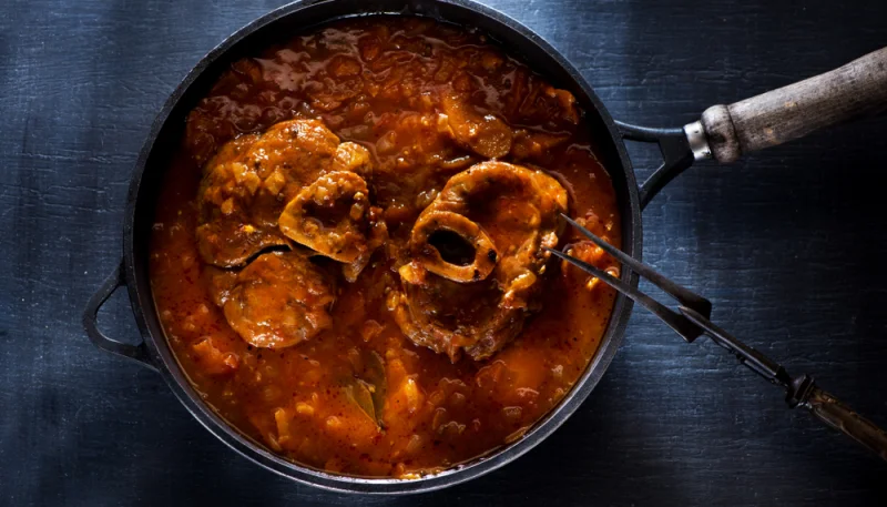 Ossobuco di vitello alla fiorentina