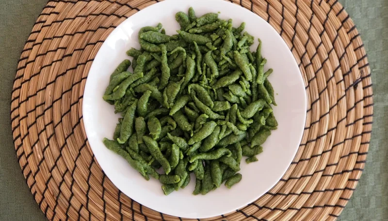 Spatzle agli spinaci