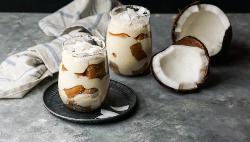Fit tiramisù al cocco