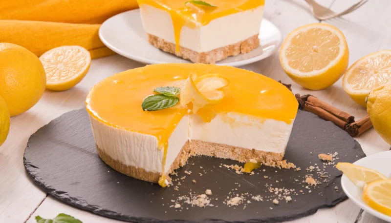 Cheesecake al limone
