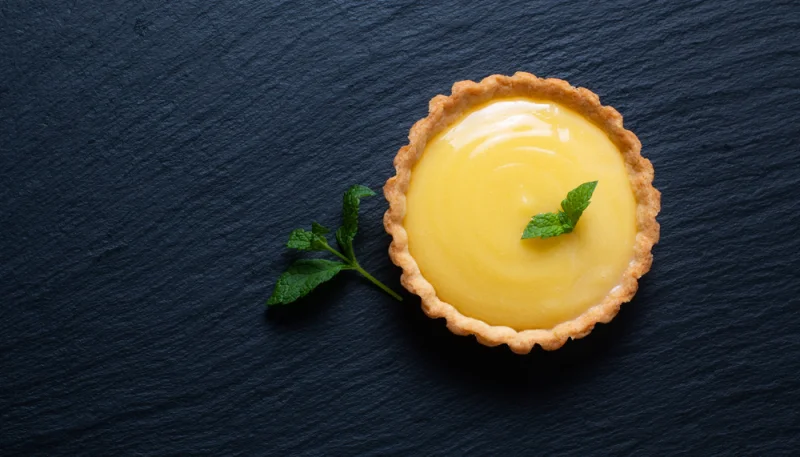 Crostata morbida con crema al melone