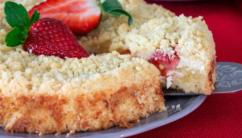 Dolce panna e fragole