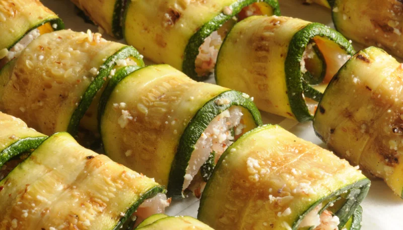 Involtini di zucchine con tonno