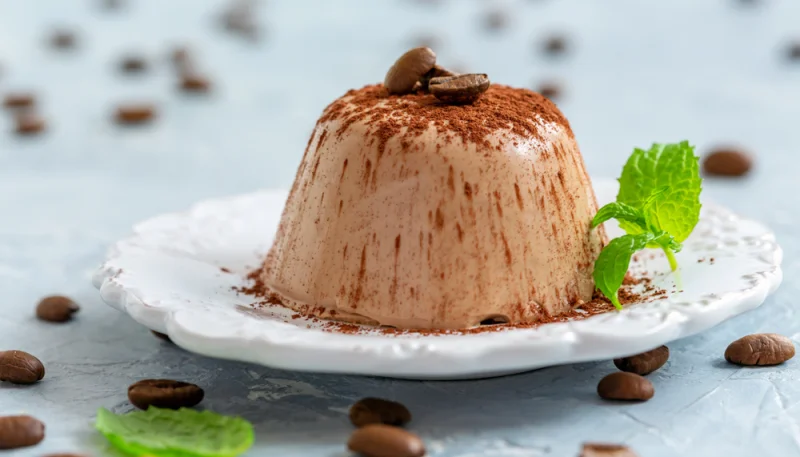 Panna cotta al caffè