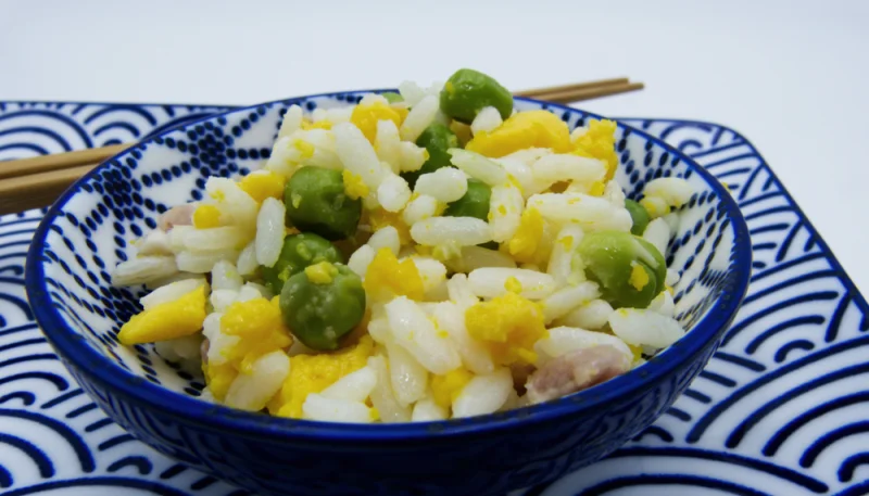 Riso alla cantonese vegetariano