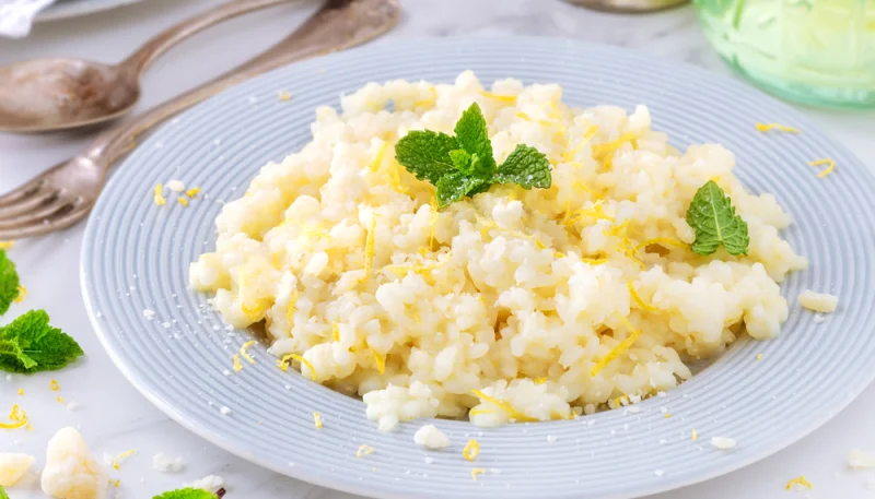 Risotto al limone