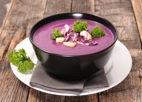 Vellutata di cavolo rosso