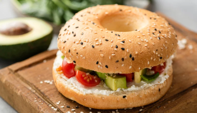 Bagel alle verdure