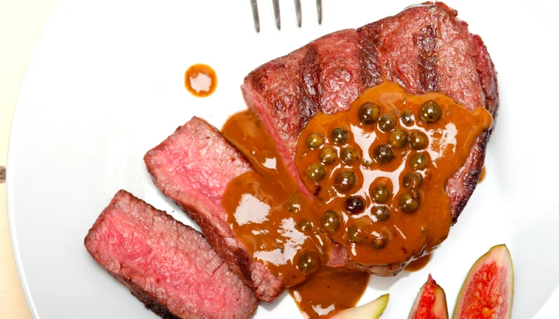 Filetto di maiale con riduzione di fichi