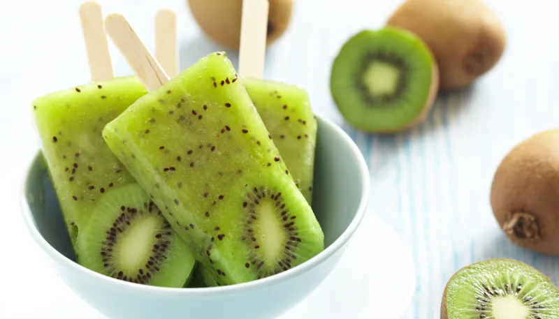 Ghiaccioli al kiwi