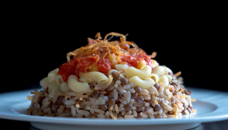 Koshari egiziano