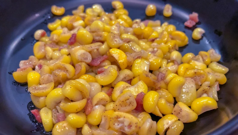 Mais piccante al microonde