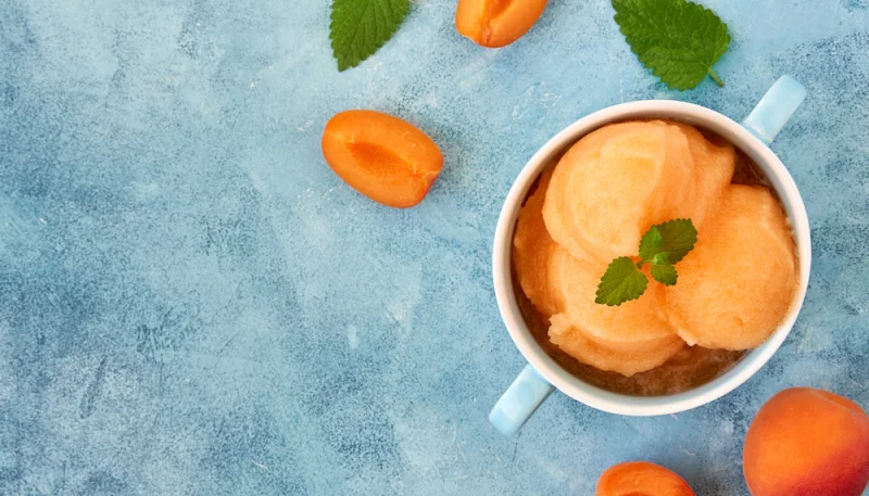 Sorbetto all’albicocca