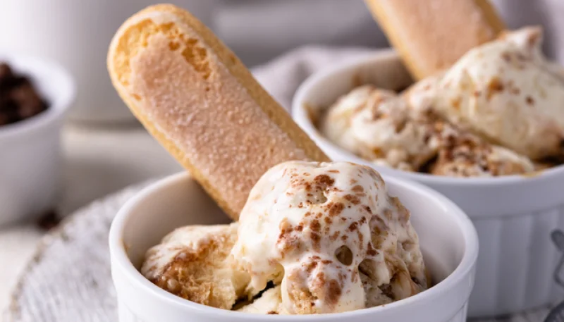 Tiramisù ice-cream