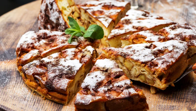 Torta di mele vegana