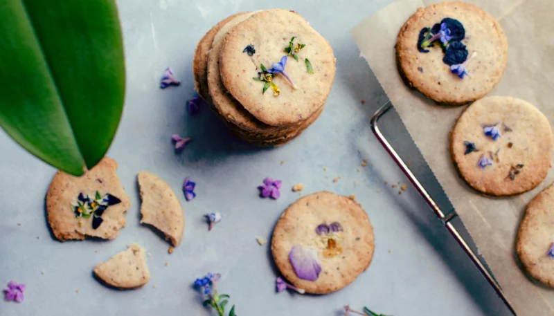 Biscotti floreali