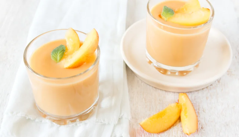 Sorbetto alle pesche