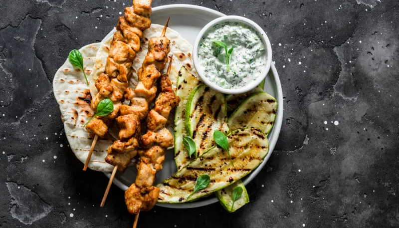 Souvlaki di pollo