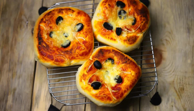 Pizzette allo yogurt greco